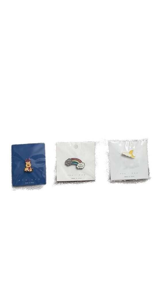 Storms Don't Last Forever Rainbow Pin